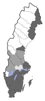 Distribution map - Bactra furfurana