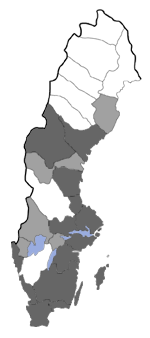 Distribution map - Bactra lacteana