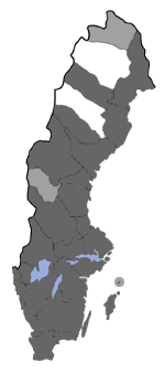 Distribution map - Borkhausenia fuscescens