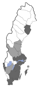 Distribution map - Canephora hirsuta