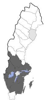 Distribution map - Carpatolechia decorella