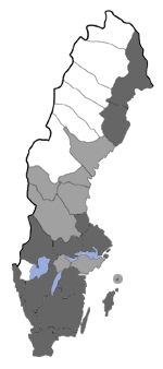 Distribution map - Chionodes fumatellus