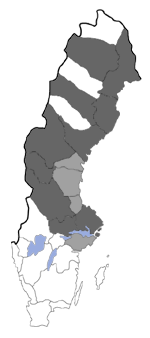 Distribution map - Chionodes holosericellus