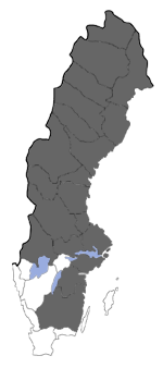 Distribution map - Choreutis diana