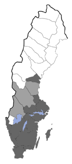 Distribution map - Coleophora argentula