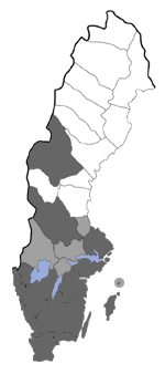 Distribution map - Coleophora discordella