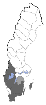 Distribution map - Coleophora gallipennella