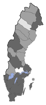 Distribution map - Coleophora glaucicolella