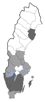 Distribution map - Coleophora juncicolella