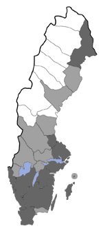 Distribution map - Coleophora versurella