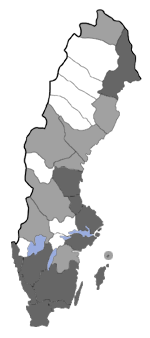Distribution map - Coleophora vestianella