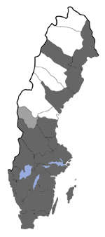 Distribution map - Colotois pennaria