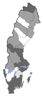 Distribution map - Cydia cognatana