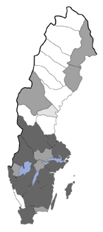 Distribution map - Depressaria pulcherrimella