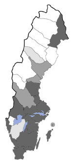 Distribution map - Dioryctria sylvestrella