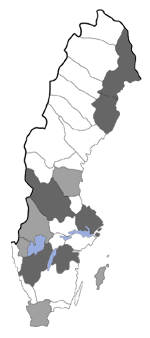 Distribution map - Eana argentana