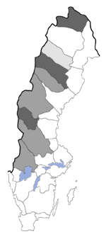 Distribution map - Elachista stelviella