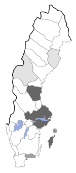 Distribution map - Elatobia fuliginosella