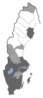 Distribution map - Endothenia ericetana
