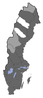 Distribution map - Endromis versicolora