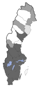 Distribution map - Eriocrania sparrmannella