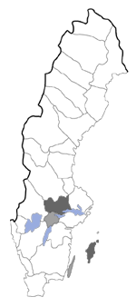 Distribution map - Eucosma scorzonerana