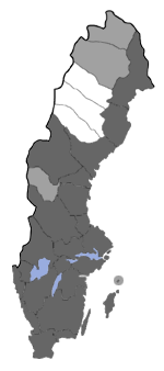 Distribution map - Eupithecia icterata