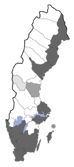 Distribution map - Euxoa cursoria