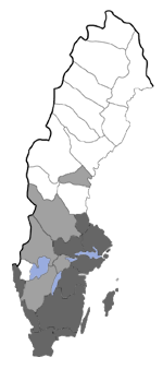 Distribution map - Hadena albimacula
