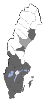 Distribution map - Hofmannophila pseudospretella