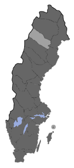 Distribution map - Hylaea fasciaria