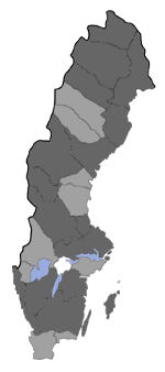 Distribution map - Lampronia luzella