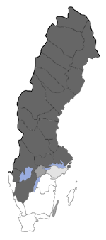 Distribution map - Lampronia rupella