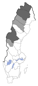 Distribution map - Lasionycta dovrensis
