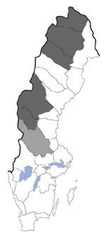 Distribution map - Lasionycta staudingeri