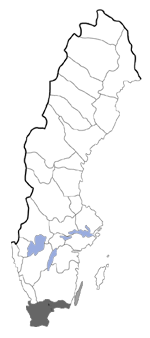 Distribution map - Lithostege farinata