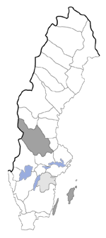 Distribution map - Macaria artesiaria
