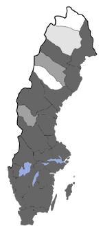 Distribution map - Nematopogon swammerdamellus
