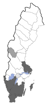 Distribution map - Orthonama obstipata