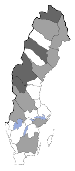 Distribution map - Pammene clanculana