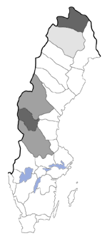 Distribution map - Phiaris septentrionana