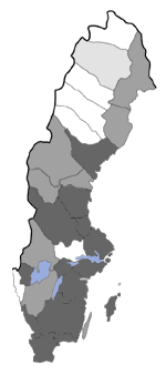 Distribution map - Phiaris umbrosana