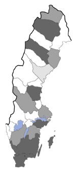 Distribution map - Pontia edusa