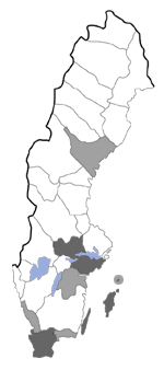 Distribution map - Pyrausta cingulata