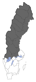 Distribution map - Pyrgus centaureae