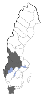 Distribution map - Sauterina hofmanniella