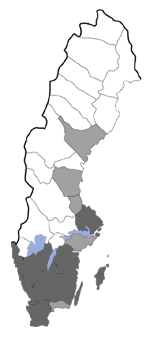 Distribution map - Scrobipalpa stangei