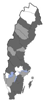 Distribution map - Scythris inspersella