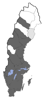 Distribution map - Siona lineata