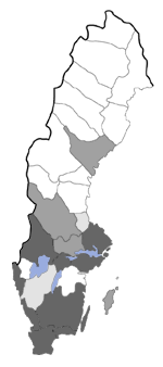 Distribution map - Spilonota laricana